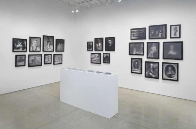 Allan McCollum's Traces, installation view