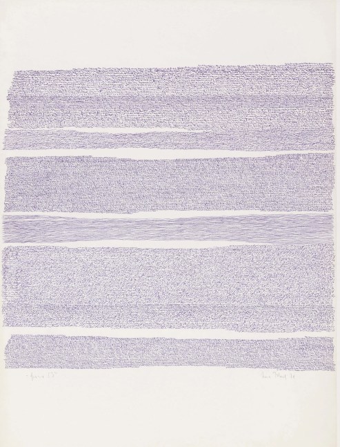 Irma Blank  Eigenschriften, Spazio 63, 1971