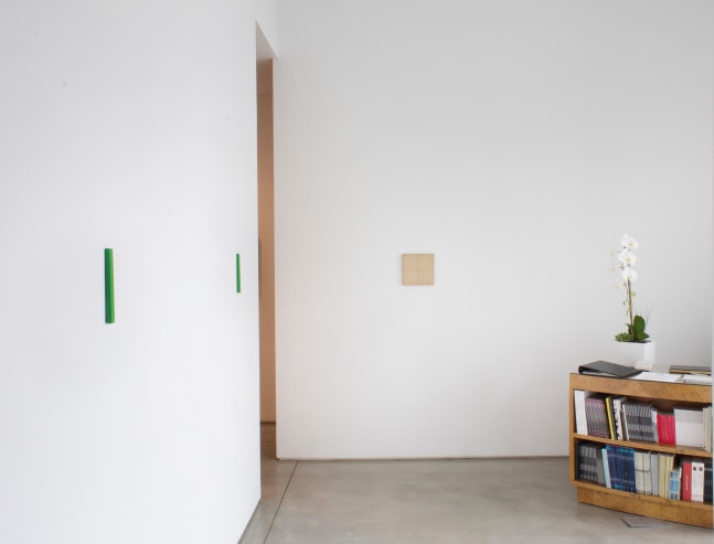 Robert Barry Paintings and Works on Paper from the 1960s​, installation view