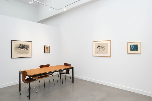 Installation view of works by Cameron, curated by Michelle Uckotter, installed alongside her solo exhibition Moviestar, 2025
