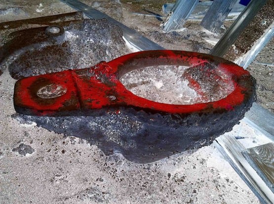 IPS #2608 (Turquoise Toilet), 2011