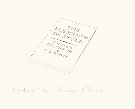 Reading Time (The Elements of Style), 1973-74
