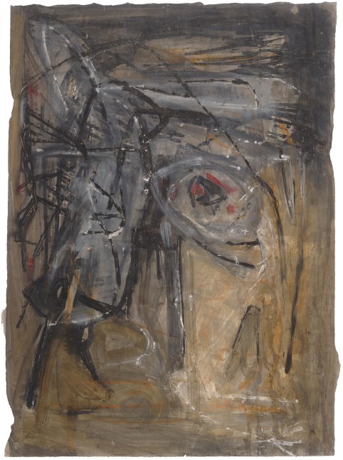 Jay DeFeo  Untitled (Florence), 1952