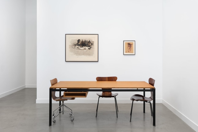 Installation view of works by Cameron, curated by Michelle Uckotter, installed alongside her solo exhibition Moviestar, 2025