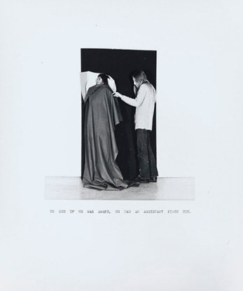 To see if he was awake, He had an assistant pinch him, 1971