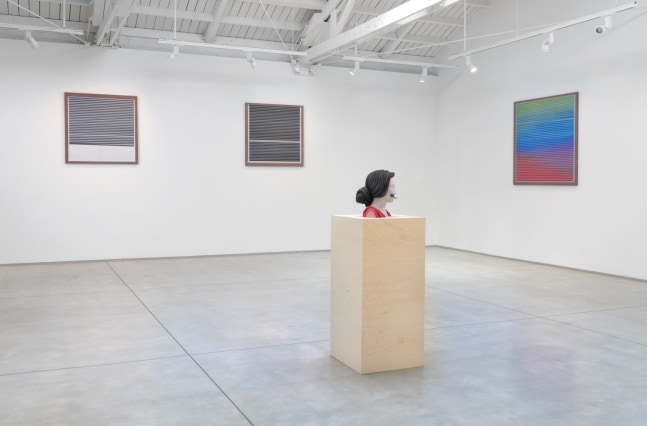 Installation view of Kevin Reinhardt's New Work​​​​​​​, 2022