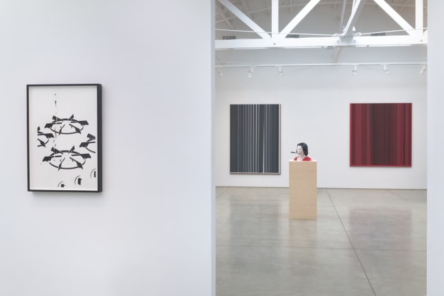 Installation view of Kevin Reinhardt's New Work​​​​​​​, 2022
