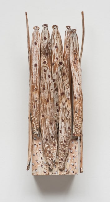 A Mullican wood sculpture from 1955