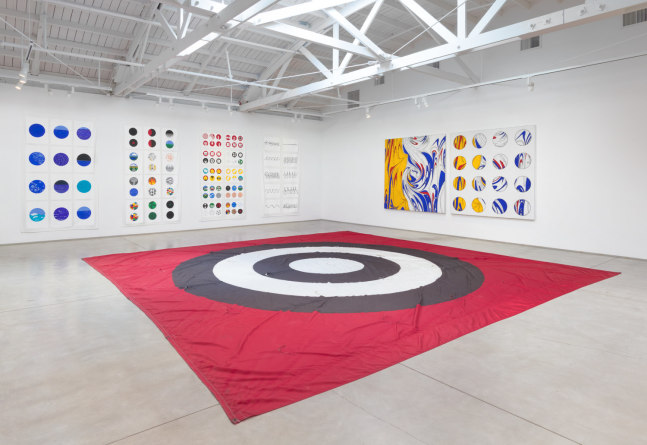 Installation image of 'Matt Mullican: Things Change in Heaven', 2021