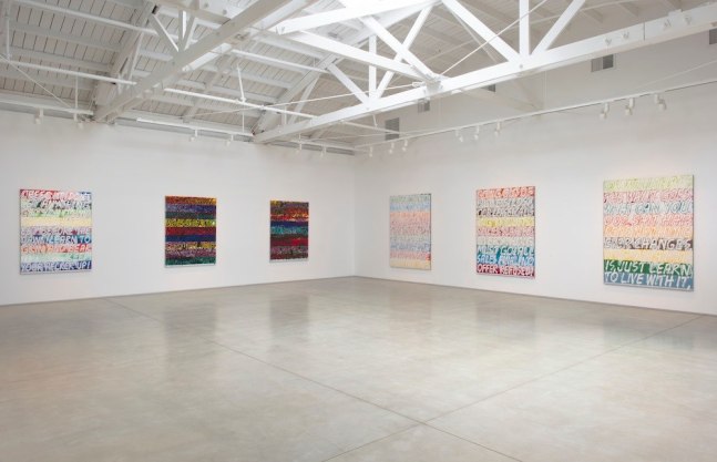 Mel Bochner​, Installation view, 2015