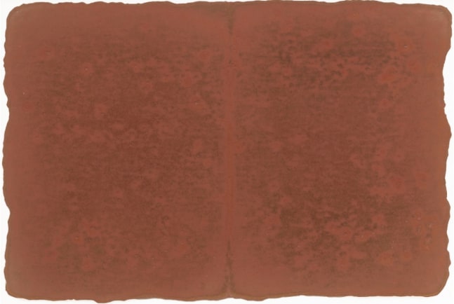 Michelle Stuart, Small Ledger: Near Town Creek Mound, North Carolina, 1980