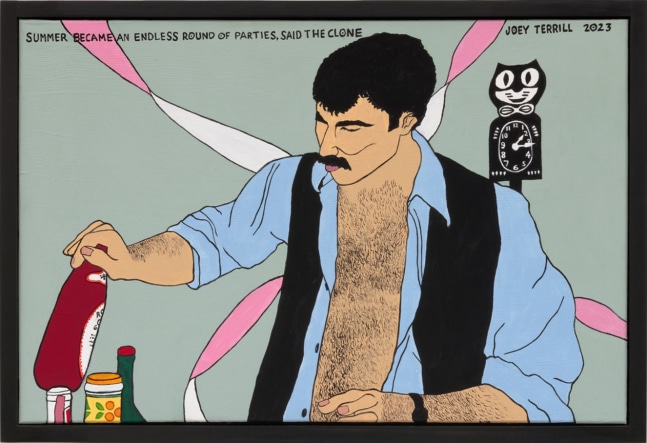 Summer Became an Endless Round of Parties; Said the Clone, 2023

Acrylic on canvas

24 x 36 inches