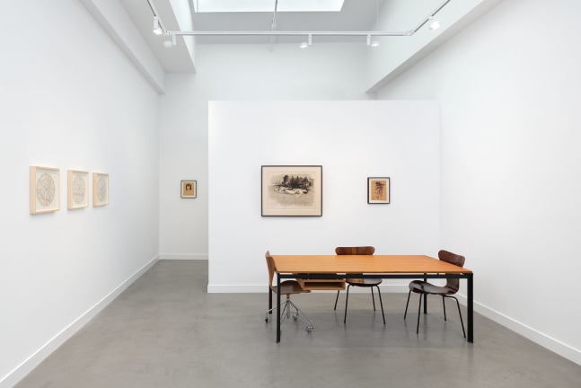 Installation view of works by Cameron, curated by Michelle Uckotter, installed alongside her solo exhibition Moviestar, 2025