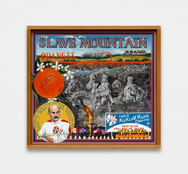Slave Mountain Brand, 2009 Acrylic on canvas 10 x 11 inches