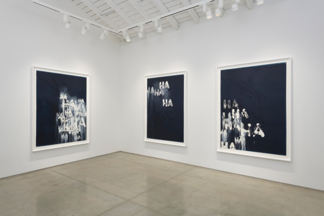 Mel Bochner, Installation view, 2019