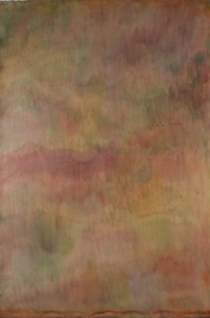 Cadmium Yellow, Cadmium Scarlet, Manganese Blue, Prussian Green, Permanent Magenta, 1974