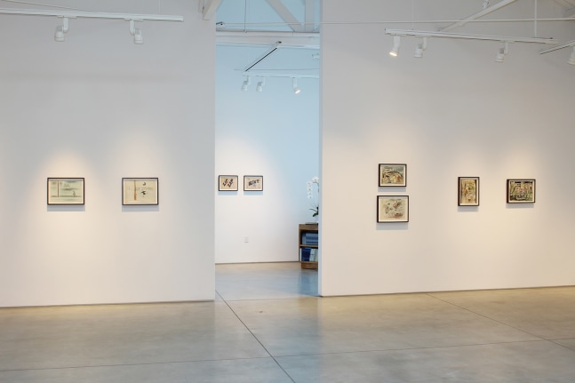 Jeff Keen, installation view