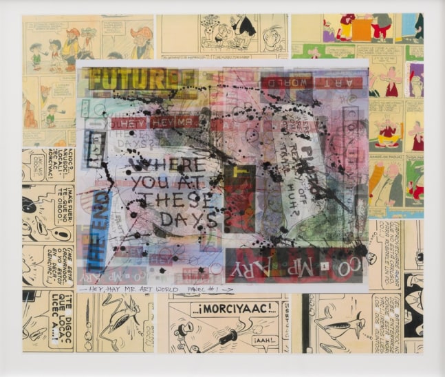 Hey, Hay Mr. Art World Panel #1, 2016