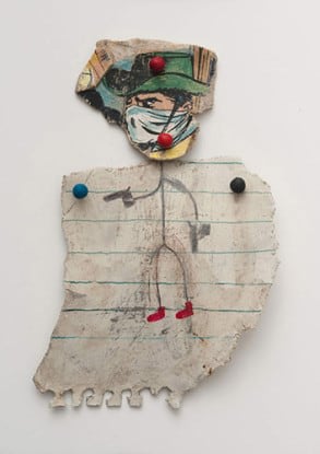Cowboy with Red Shoes, 2011