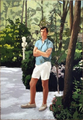 Oil painting by Fairfield Porter