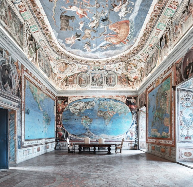 David Burdeny, Map Room, Caprarola, Italy