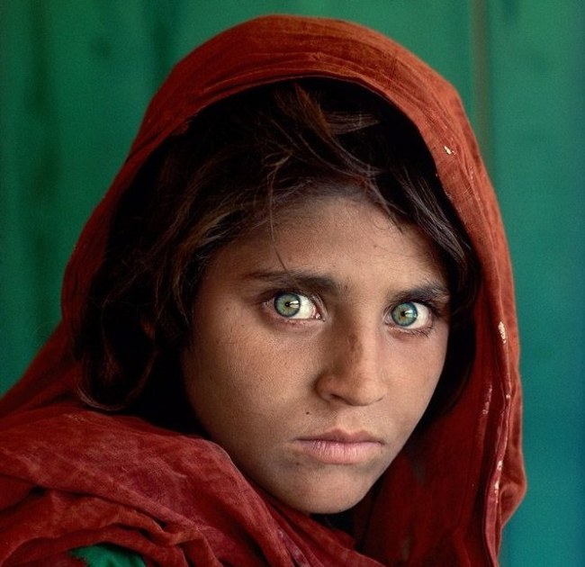 Steve McCurry Afghan Girl