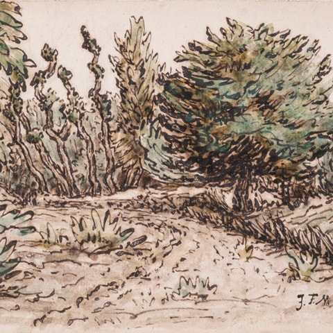Artdaily: Jill Newhouse Gallery opens an exhibition of nineteen works on paper by Jean Francois Millet