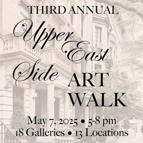 Artdaily: Jill Newhouse Gallery organizes the third annual Upper East Side Art Walk to be held on May 7, 2025