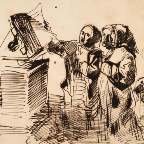 Review on Wall Street International Magazine: Eugène Delacroix at Jill Newhouse Gallery, October 2018