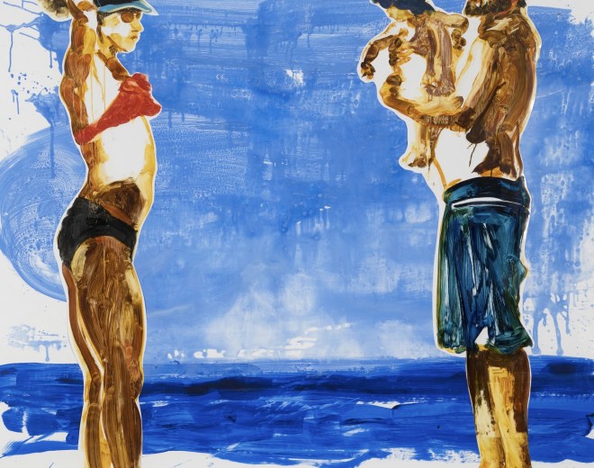 Eric Fischl Untitled, 2019. Acrylic and oil on photo paper 71 x 82 in. (180.3 x 208.3 cm.)