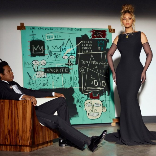 ARTNEWS | Beyoncé and Jay-Z Pose with Long-Unseen Basquiat in Tiffany Campaign