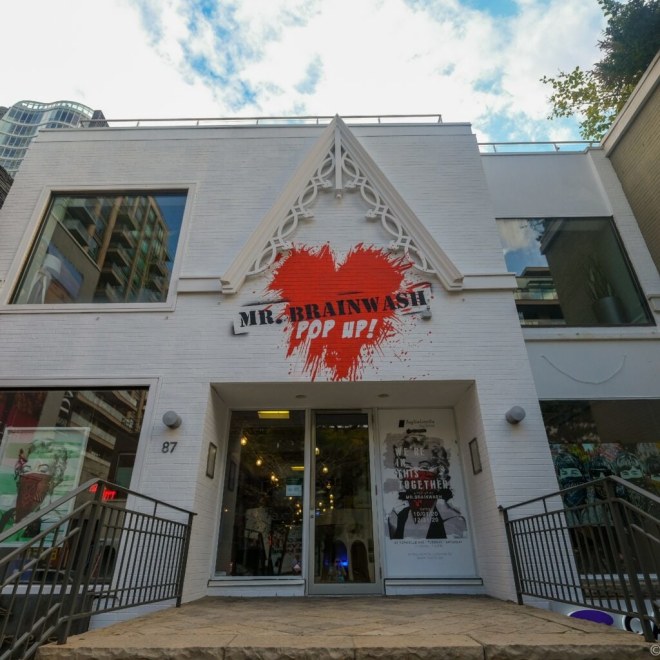 street art | check out Mr. Brainwash's Pop-up at Taglialatella Toronto