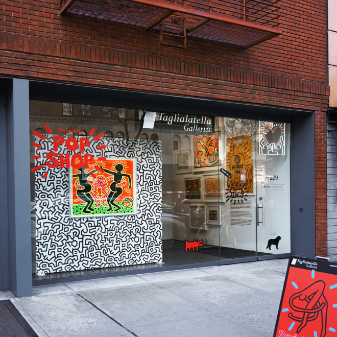Bronx News 12 | Gallery revives art icon Keith Haring's Pop Shop in NYC
