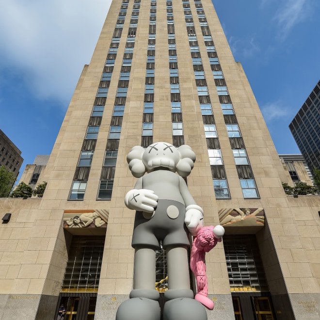 ARTNET | Rockefeller Center Presents SHARE, a new monumental Sculpture by KAWS