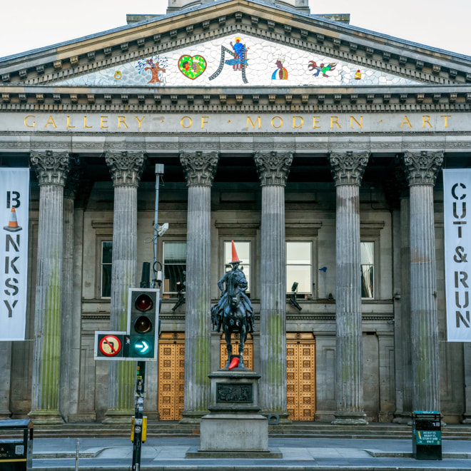 Smithsonian Magazine | Rare Banksy Solo Exhibition Opens in Glasgow