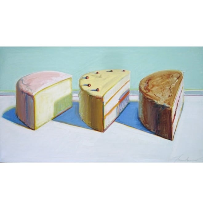 Wayne Thiebaud | &quot;Wayne Thiebaud’s Vision of American Beauty As he turns 100, the California artist’s paintings of cakes, pies and other ordinary diner fare have become iconic&quot;