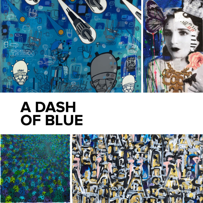 A Dash of Blue | An Artsy Exclusive