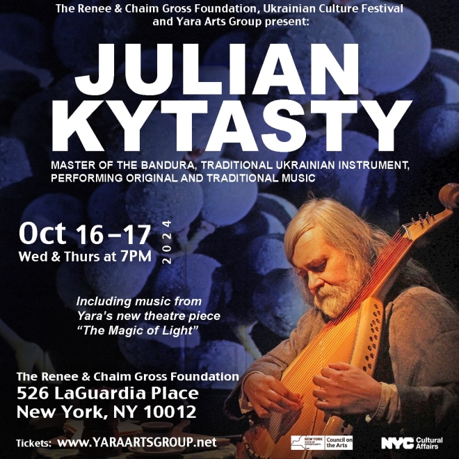 An Evening with Julian Kytasty, Master of the Bandura