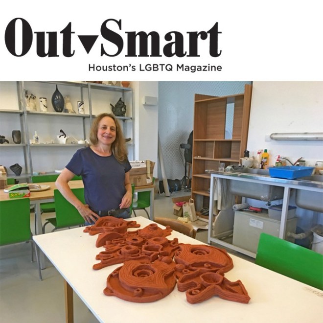 &quot;Brooklyn-Based Lesbian Artist Debuts Her Sculptures at Houston’s McClain Gallery&quot; in OutSmart Magazine