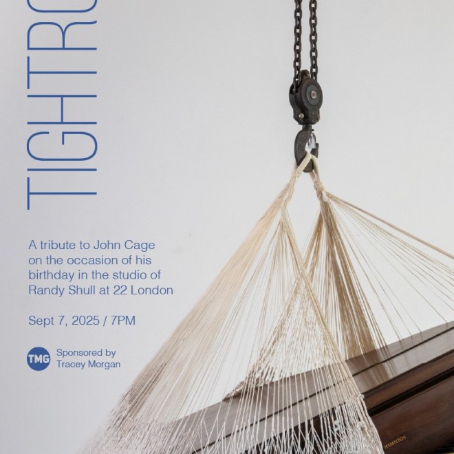 Randy Shull performance &quot;Tightrope&quot; at 22 London Road, September 5