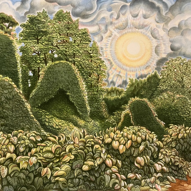 Chris Jehly solo show at Extra Special With Cheese in Burlington, VT