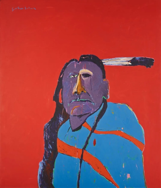 American Portrait with One Eye, 1975