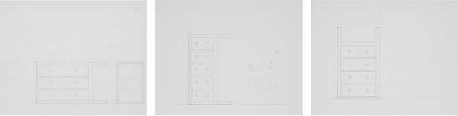 Untitled, 1999, Graphite on paper