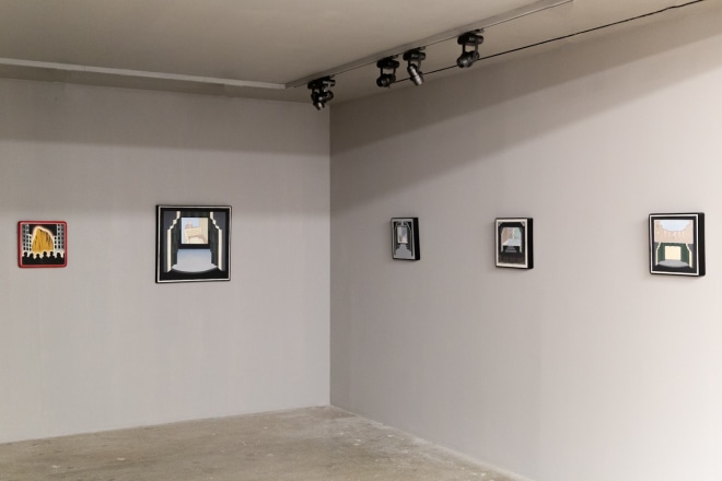 Installation view of Roger Brown, Venus Over Manhattan, New York