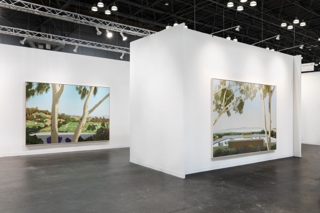 Installation view of LA Fitness by Jake Longstreth