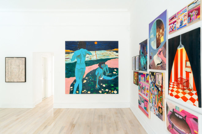 Installation view of &ldquo;The Interior,&rdquo; Venus Over Manhattan, New York, 2021.