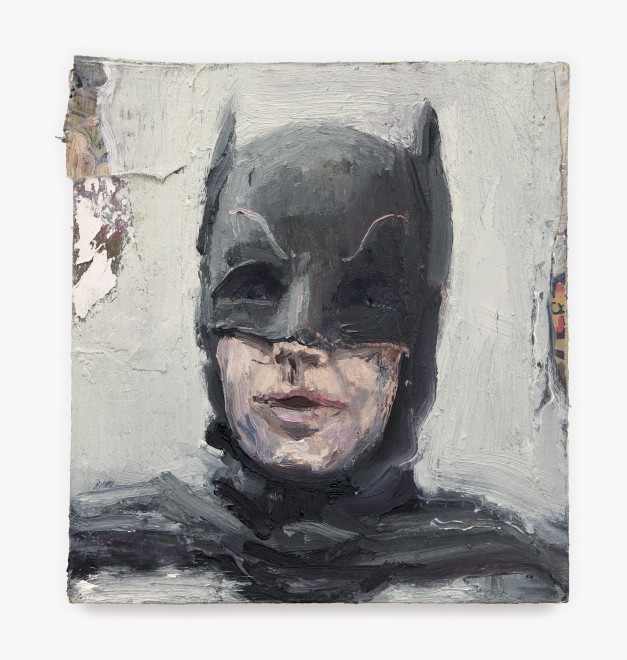 Painting by Seth Becker titled Caped Crusader from 2023