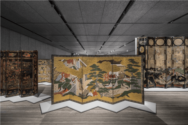 Exhibition view of &ldquo;Paraventi: Folding Screens from the 17th to 21st Centuries&rdquo;. Photo: Delfino Sisto Legnani and Alessandro Saletta &ndash; DSL Studio, &nbsp;