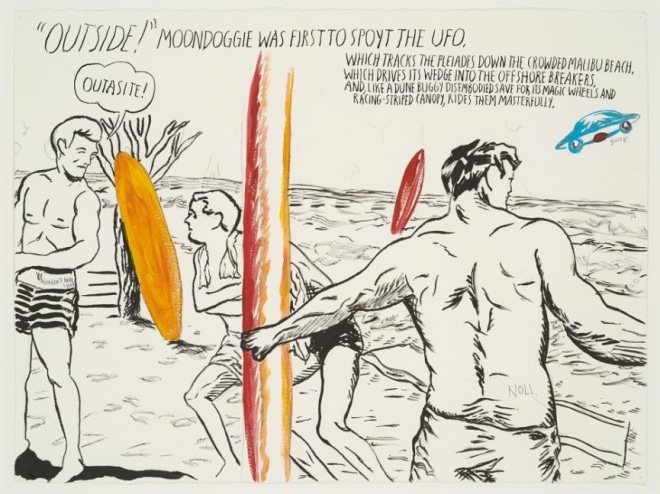 Pettibon &ndash; Outside! moondogie was, 2013