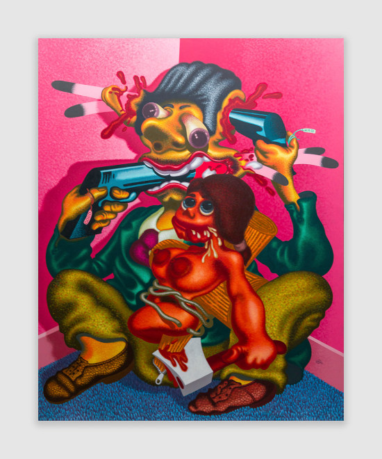 Peter Saul Girl Trouble II 1987